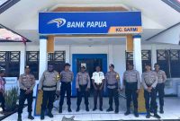Patroli sebagai upaya untuk menjaga Kamtibmas tetap kondusif di wilayah hukum Polres Sarmi.