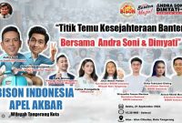 Ratusan peserta acara Deklarasi Bison di Tangerang merasa kecewa akibat kelalaian panitia. Peserta menuntut pertanggungjawaban untuk menjaga citra Andra Soni yang mencalonkan diri sebagai Cagub.