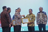 Pemerintah Kota (Pemkot) Tangerang kembali memperoleh pengakuan atas komitmen dan kerja kerasnya dalam menyelesaikan sertifikasi aset tanah pemerintah
