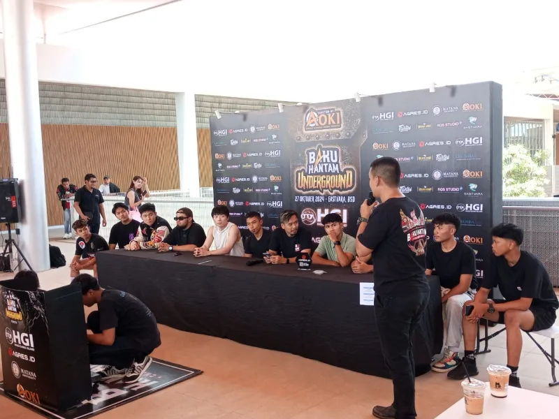 Matana University Tangerang dukung ajang Baku Hantam Underground Series di BSD dengan hadiah kuliah gratis bagi para pemenang. Ajang ini menampilkan aksi para fighter muda berbakat.